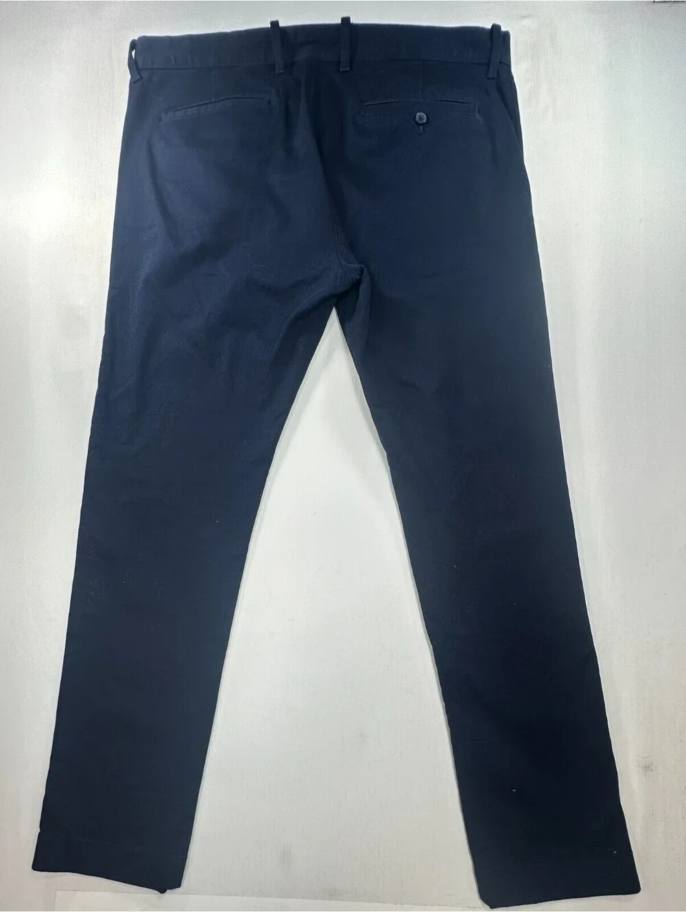 J Crew Flex Slim Fit Flat Front Chinos Blue Mens 36/32